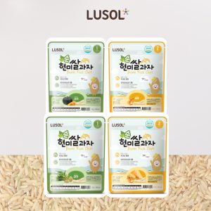 Bánh gạo lứt Lusol (cho bé từ 6 tháng tuổi)