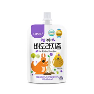 Nước Ép Lê, Rễ Hoa Chuông Đen nguyên chất LUSOL (cho bé từ 6 tháng tuổi)