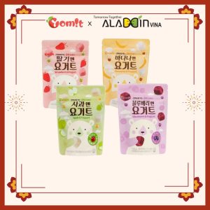 Sữa chua hoa quả sấy lạnh Yomit – Nhập khẩu Hàn Quốc