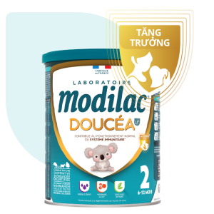 Modilac Doucéa 2 – 800G (trẻ từ 6-12 tháng tuổi)