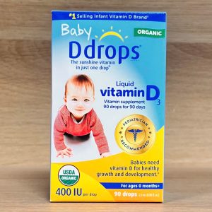 Baby Ddrops bổ sung Vitamin D3 cho trẻ sơ sinh (Organic)